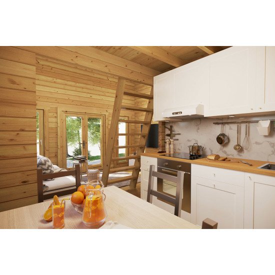 chalet bois en kit 20m2 habitable avec mezzanine chalet bois en kit 20m2 habitable avec mezzanine