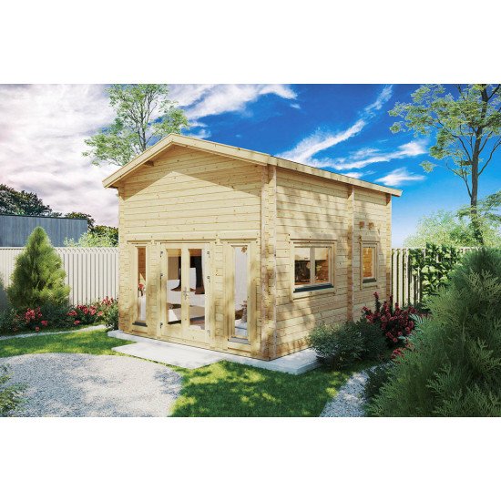chalet bois en kit 20m2 habitable avec mezzanine chalet bois en kit 20m2 habitable avec mezzanine