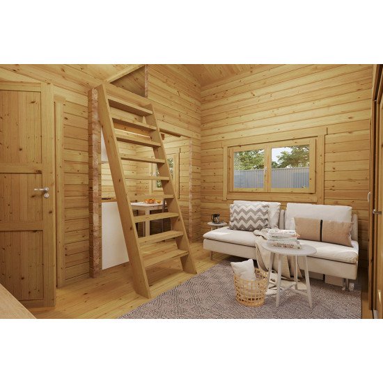 chalet bois en kit 20m2 habitable avec mezzanine chalet bois en kit 20m2 habitable avec mezzanine