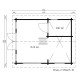 chalet bois en kit 20m2 habitable avec mezzanine chalet bois en kit 20m2 habitable avec mezzanine