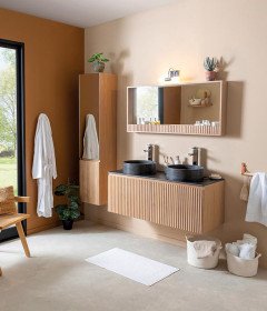 meuble salle de bain destockage