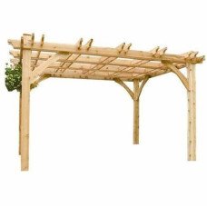 acheter pergola rondin de bois naturelle en vente en ligne