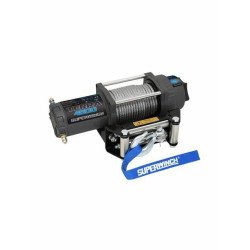 treuil electrique 12v sur boule d'attelage Superwinch